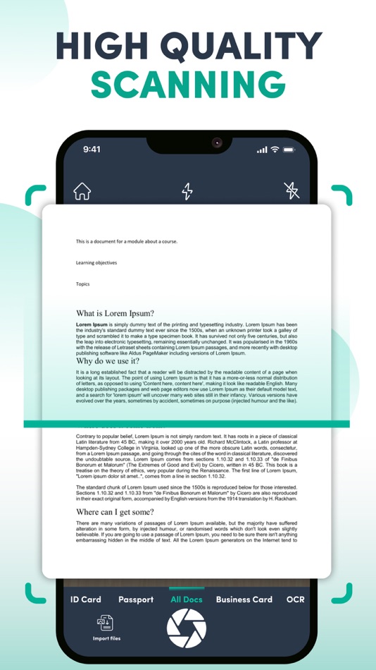 #3. Document & pdf scanner app (iOS) By: Dzine Media