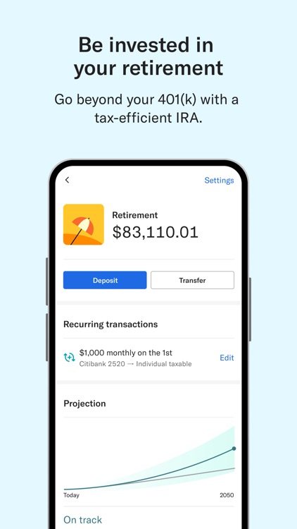 Betterment Invest & Save Money screenshot-4