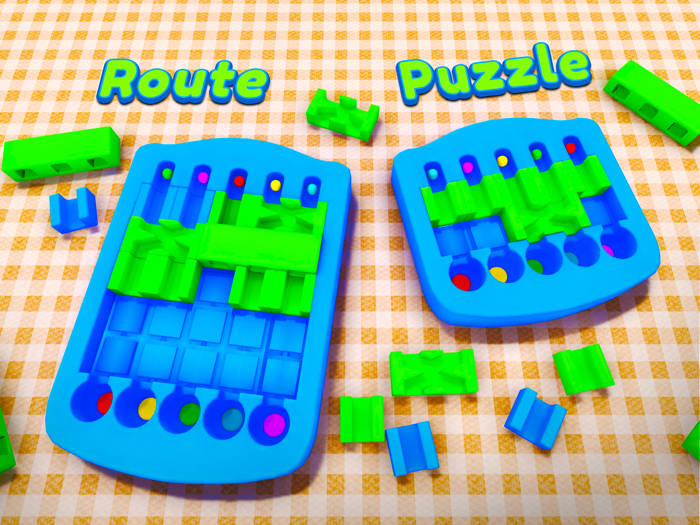 Route Puzzle Brain Training