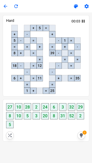 Cross Math - Math Puzzle Games Screenshot