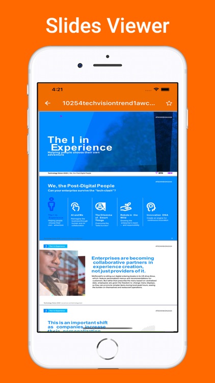 PPTx files reader & viewer