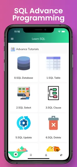 Game screenshot Learn SQL Database Programming apk