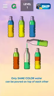 chemical sort: color puzzle iphone screenshot 1