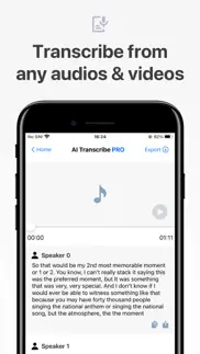 transcribe: voice note to text iphone screenshot 4