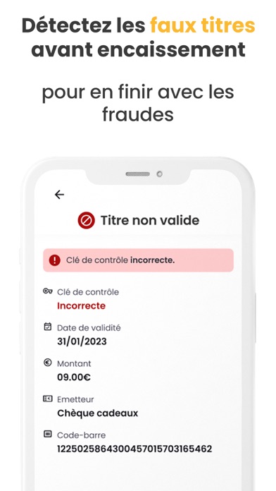 Titres Prépayés Screenshot