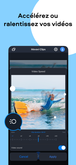 ‎Movavi Clips: Modifier video Capture d'écran