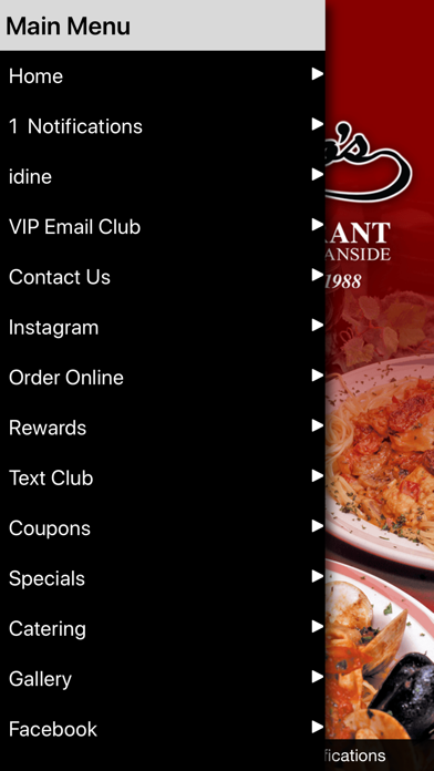 D'Cocco's Pizzeria Restaurant Screenshot