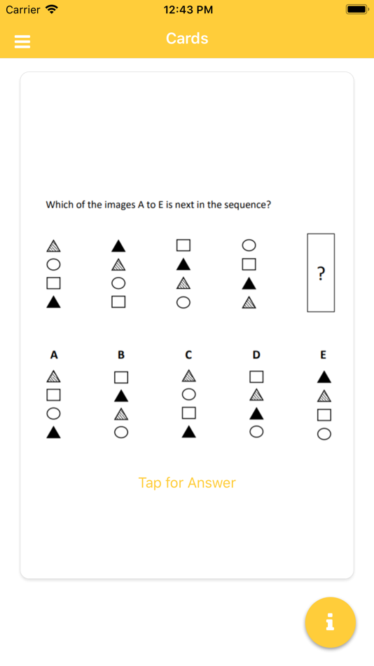 #2. Non-verbal Reasoning Questions (iOS) 由: Saman Wijenayake