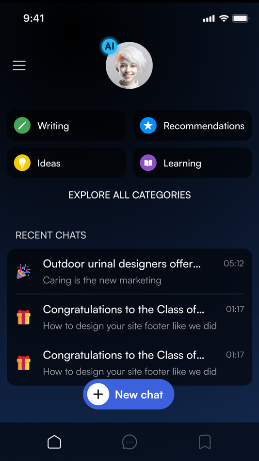 #6. HeyChat Ask & Chat AI Chatbot (iOS) 由: DIGITLEY, MB