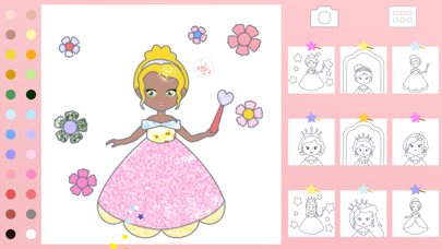 Princess Coloring Kid Toddler Screenshot