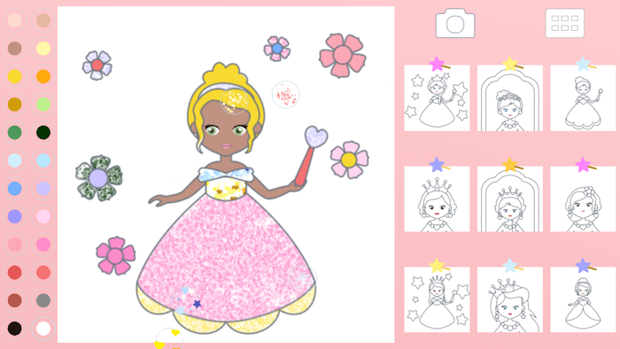 Princess Coloring Kid Toddler