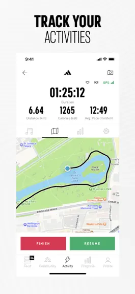 Game screenshot adidas Running: Walk & Run App apk