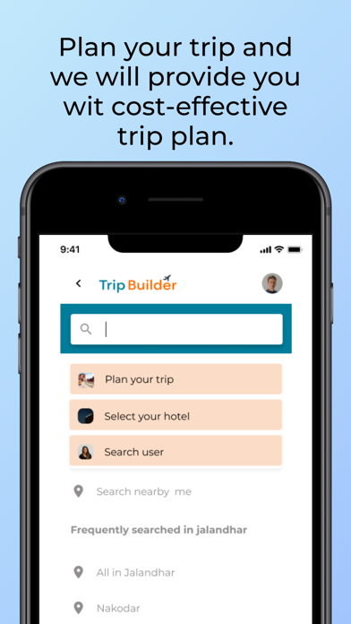 TripBuilder Screenshot