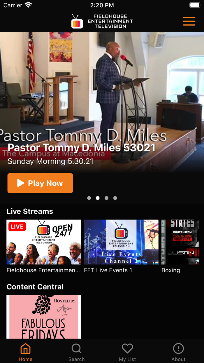 Fieldhouse Entertainment TV