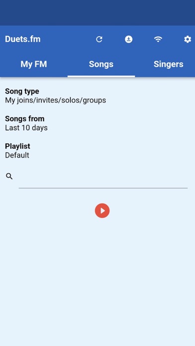 Duets.fm Screenshot
