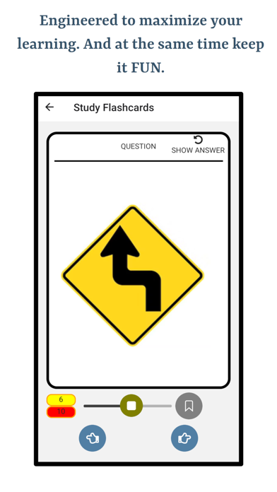 Driving Road Signs Screenshot