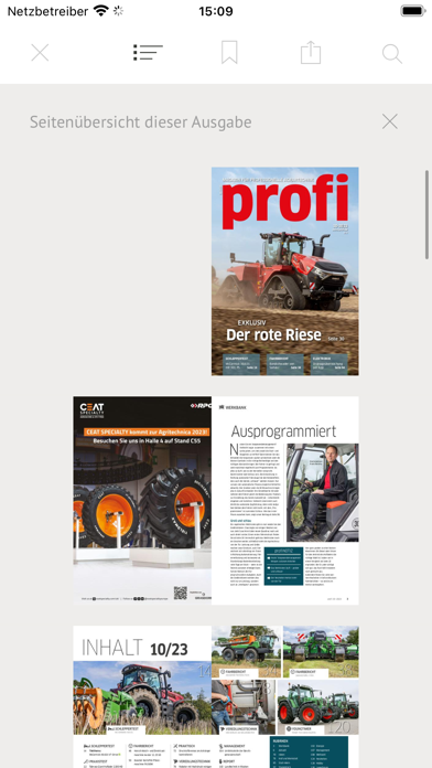 Profi Magazin für Agrartechnik Screenshot