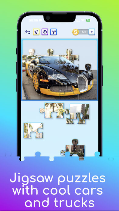 Car Games Jigsaw Puzzles Screenshot