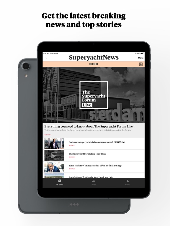 Screenshot #5 pour Superyacht News