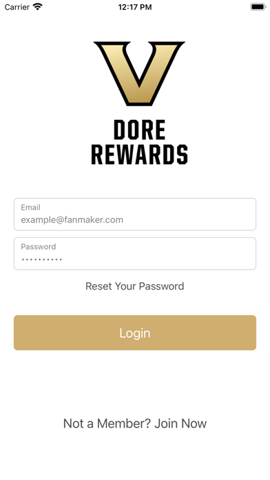 Dore Rewards Screenshot