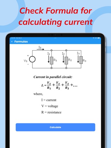 Electric circuit calculatorのおすすめ画像4