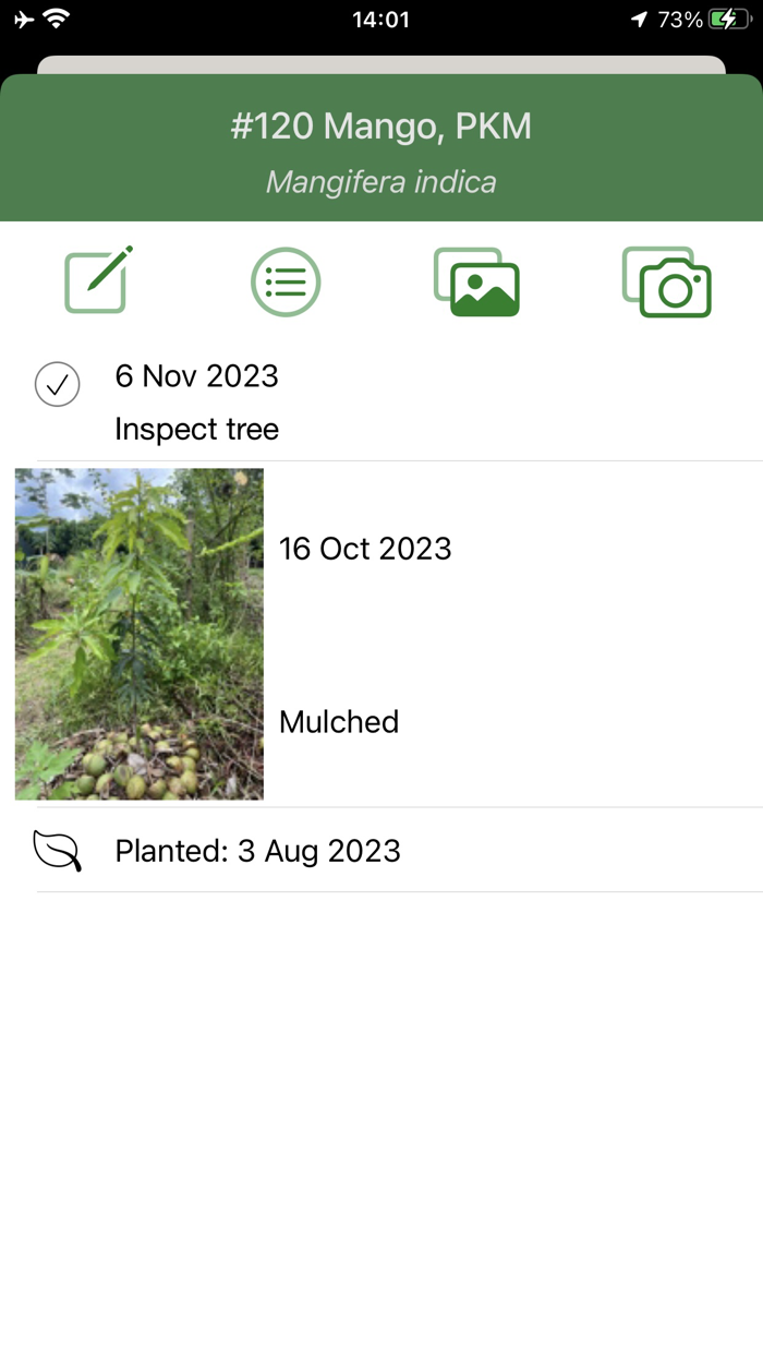 FruitForest App Map Your Farm