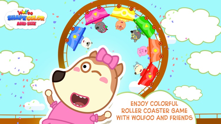 Wolfoo Shape Color and Size screenshot-6