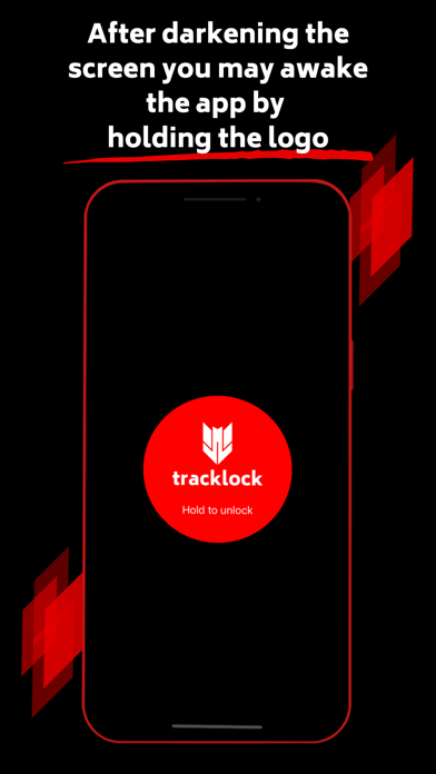 tracklock - alarm module Screenshot