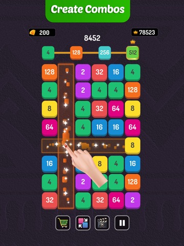 Number Blast - Puzzle Gameのおすすめ画像4