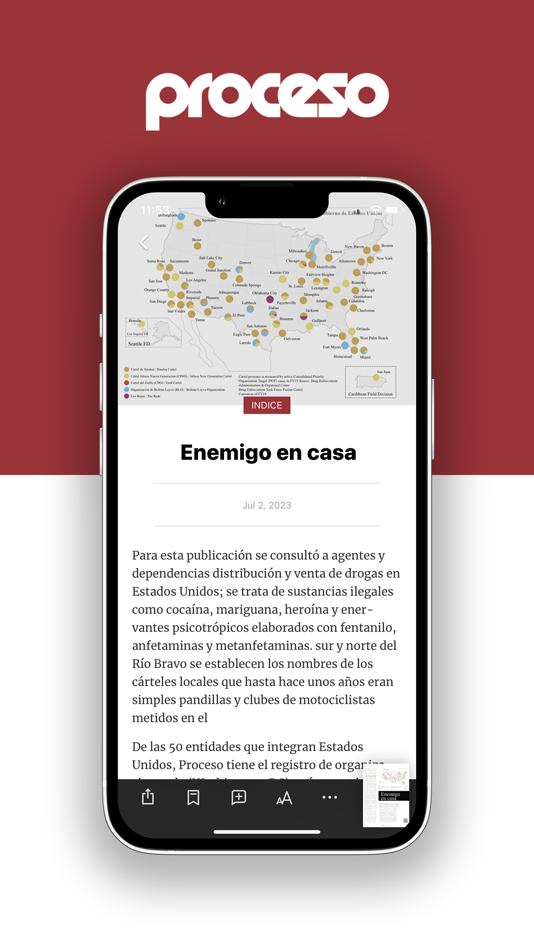 #4. Revista Proceso (iOS) 来自: Alejandro Rivera