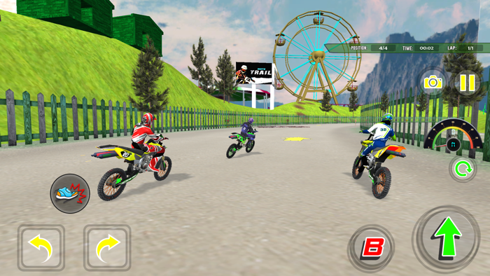 Motocross Stunt Race Bike Game