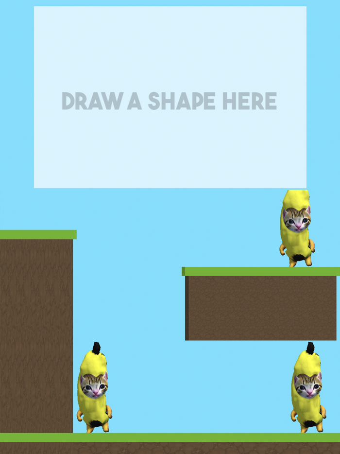 Draw To Crash Banana Cat