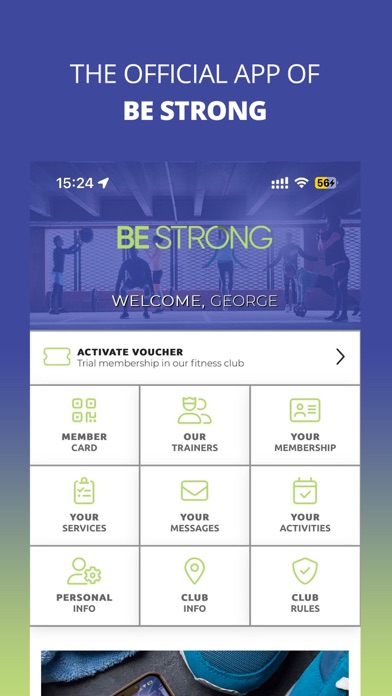 Be Strong Fit Screenshot