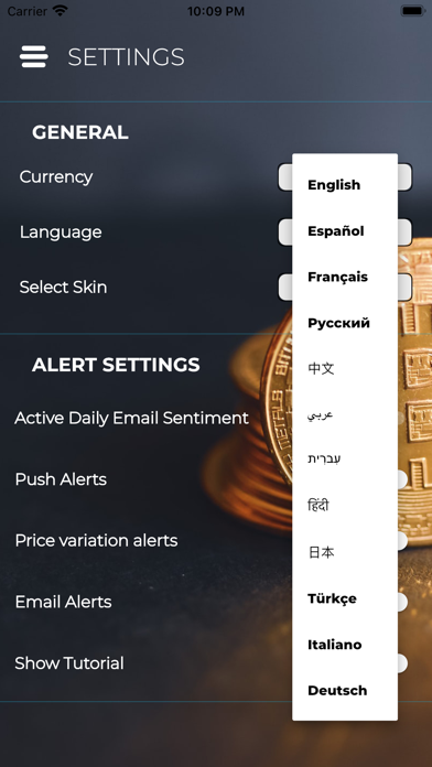 Coindashboard Screenshot