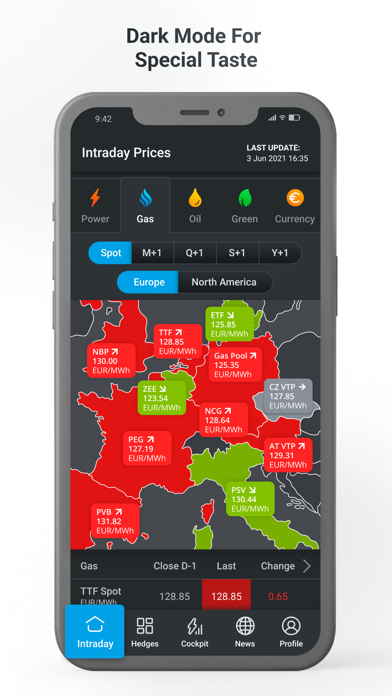 Energy Market Online Screenshot