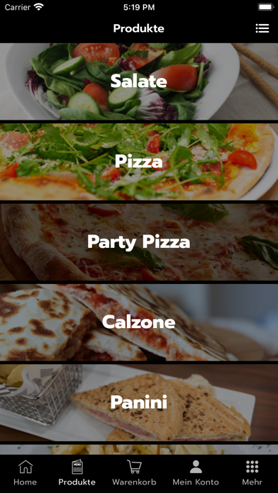 Pizza Vario Treuchtlingen Screenshot