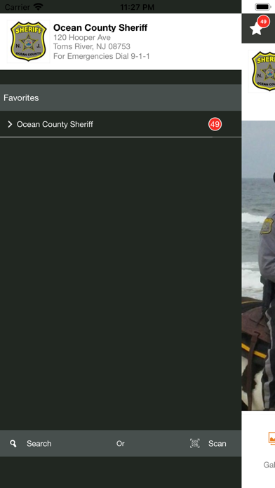 Ocean County Sheriff Screenshot