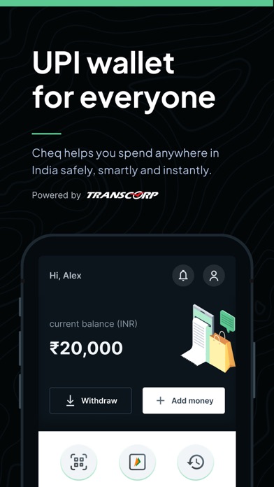 Cheq:UPI for Foreigners & NRIs Screenshot
