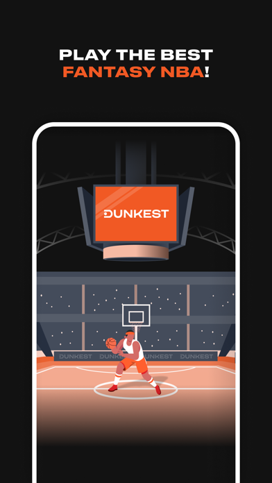 Dunkest - Fantasy Basketball Screenshot