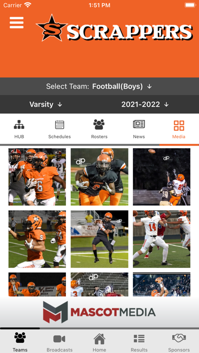 Nashville Scrappers Athletics Screenshot