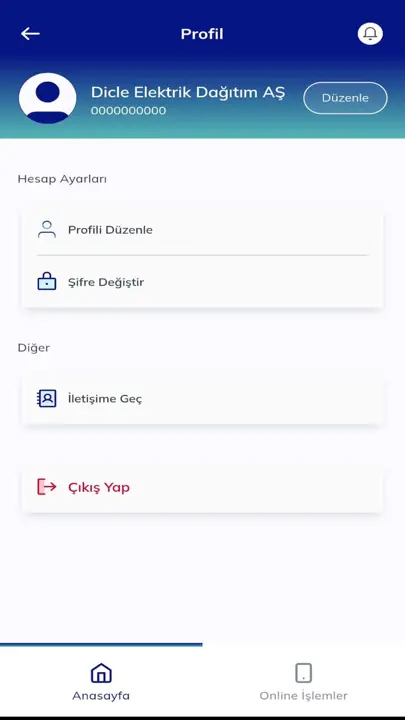 Dicle Elektrik Mobil iPhone Ekran Görüntüsü 4