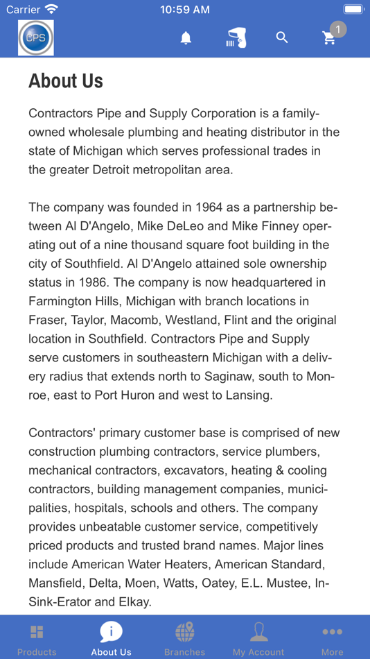 #3. Contractors Pipe and Supply (iOS) 由: Billtrust