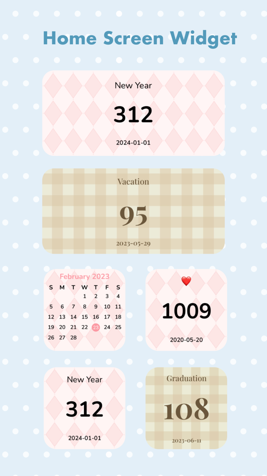 #3. Memory - Event Countdown (iOS) بواسطة: Qing Gao