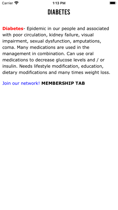 Healthy on the Move Screenshot