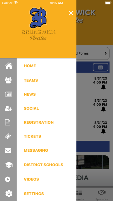 Glynn County Athletics Screenshot