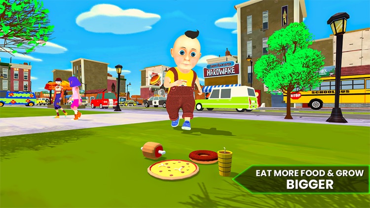 Hungry Fat Big Baby Simulator screenshot-4