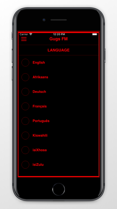 Gugs FM Screenshot