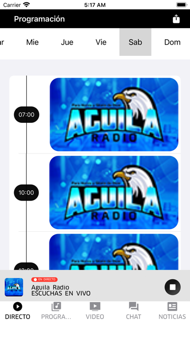 Aguila Radio Ministry Screenshot