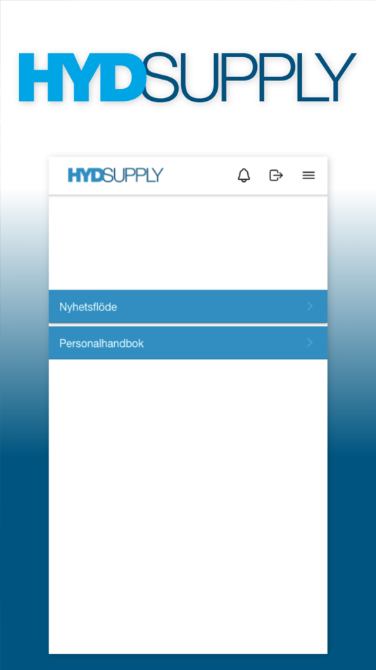 #1. HydSupply (iOS) Ved: Colix Systems AB