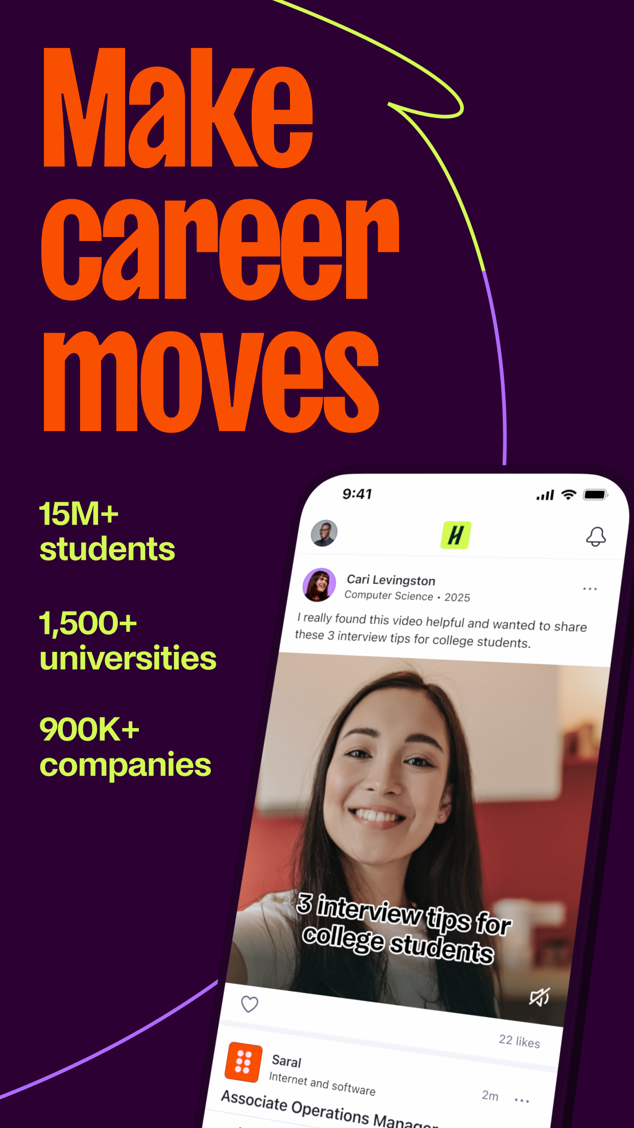 Handshake Jobs & New Careers screenshot 1